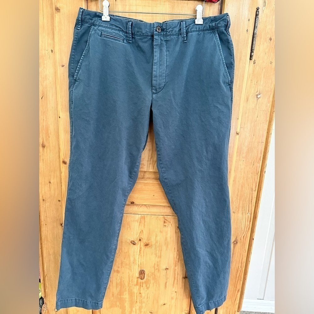 Men’s Slate Blue/Gray Dress Pants Slim Cut, Size 36x32 from Gap